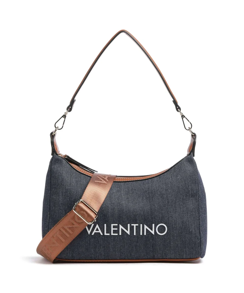 Valentino Bags Leith Schultertasche denim/cuoio
