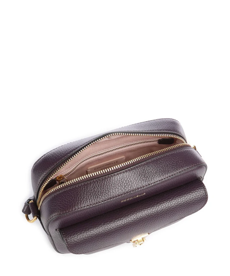 Coccinelle Beat Soft Umhängetasche prune