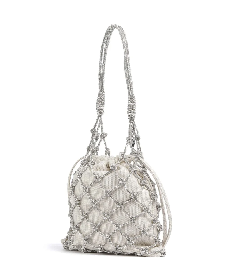Ted Baker Kylisa Beuteltasche silver