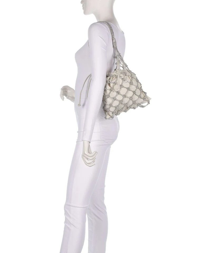 Ted Baker Kylisa Beuteltasche silver