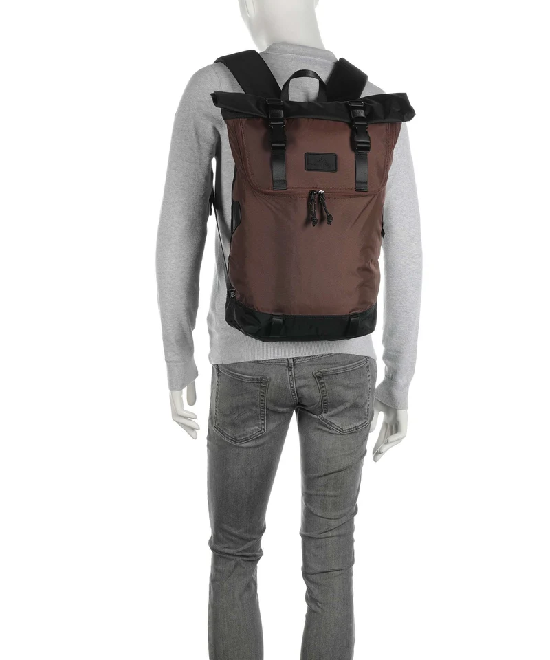 Doughnut Go Wild Christopher Rolltop Rucksack grey/brown