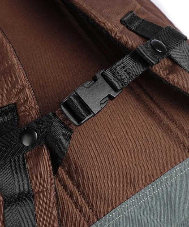 Doughnut Go Wild Christopher Rolltop Rucksack grey/brown