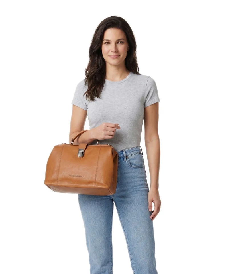 The Chesterfield Brand Shaun Handtasche cognac