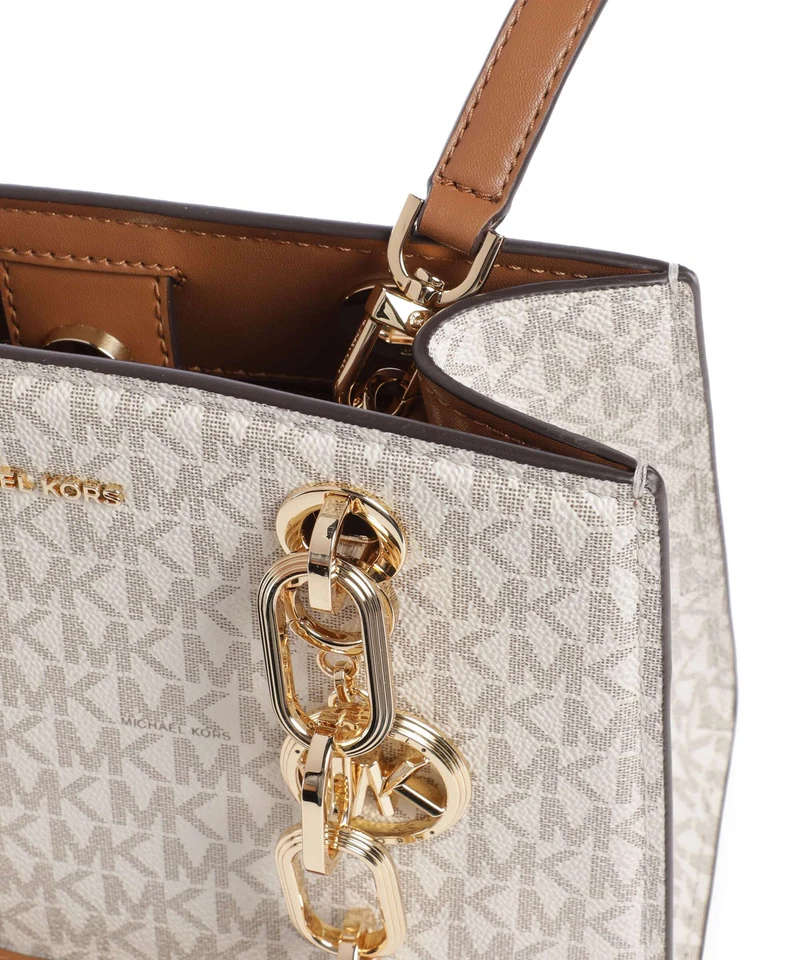 Michael Kors Cynthia Handtasche vanilla/acorn