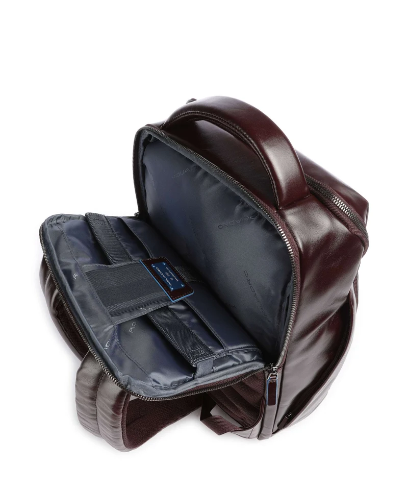 Piquadro Blue Square Rucksack mogano