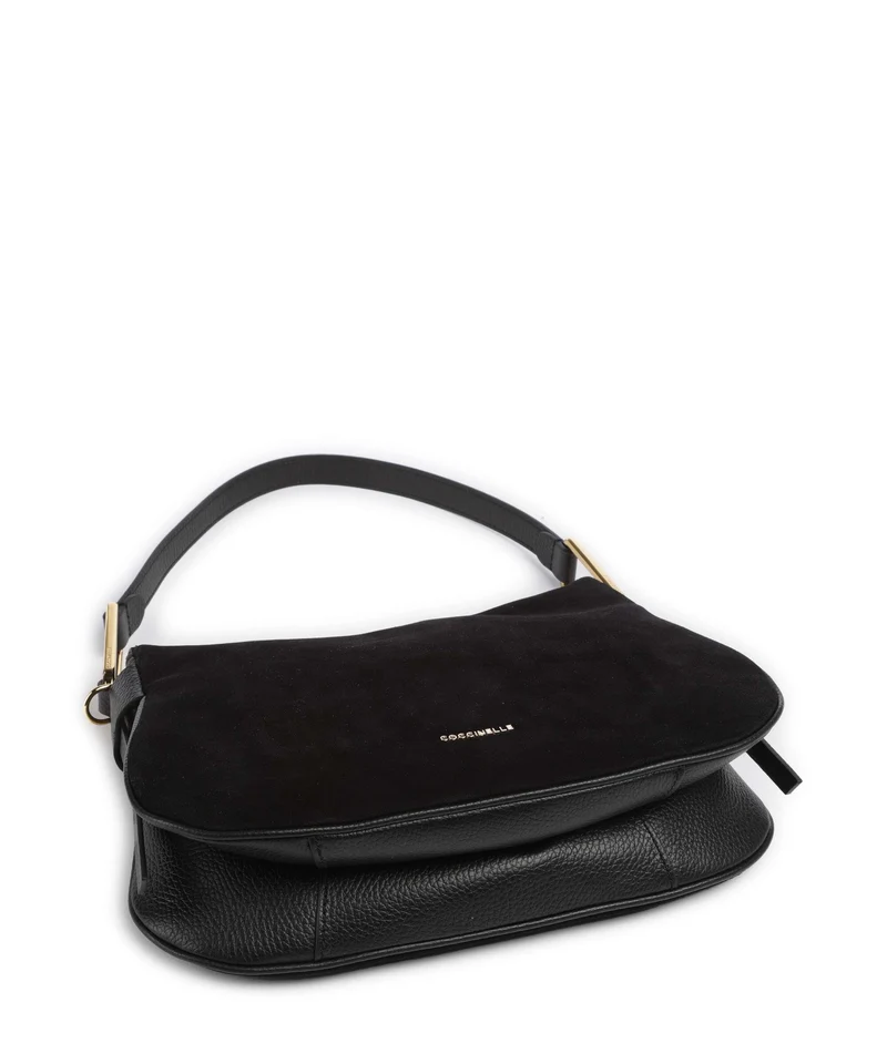 Coccinelle Magie Suede Beuteltasche noir