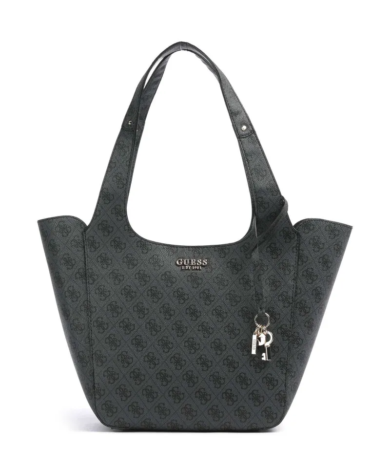 Guess Calista Shopper coal logo