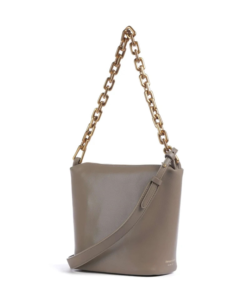 Emporio Armani Sofi Schultertasche taupe