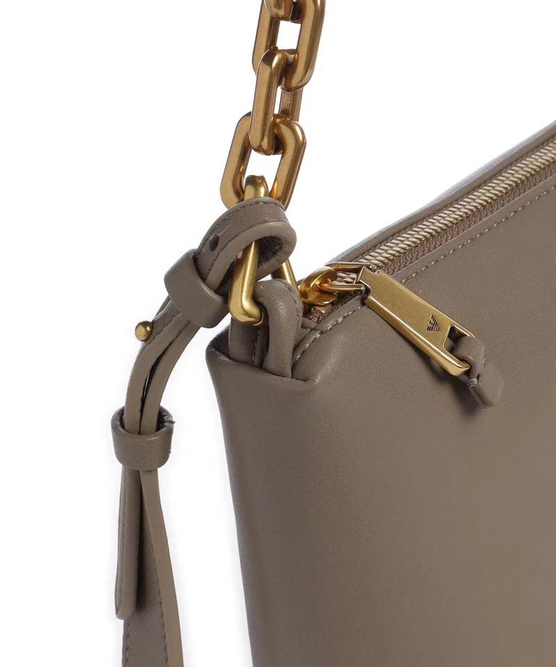 Emporio Armani Sofi Schultertasche taupe