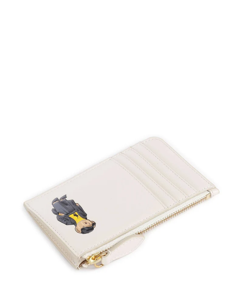 Polo Ralph Lauren Bear Holiday Kreditkartenetui ivory