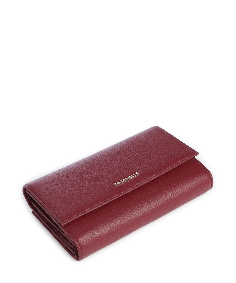 Coccinelle Metallic Soft Geldbörse ribes