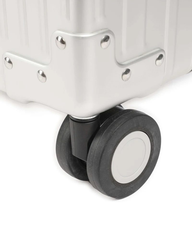 Aleon Classic 32 Macro Plus Traveler 4-Rollen Trolley platinum