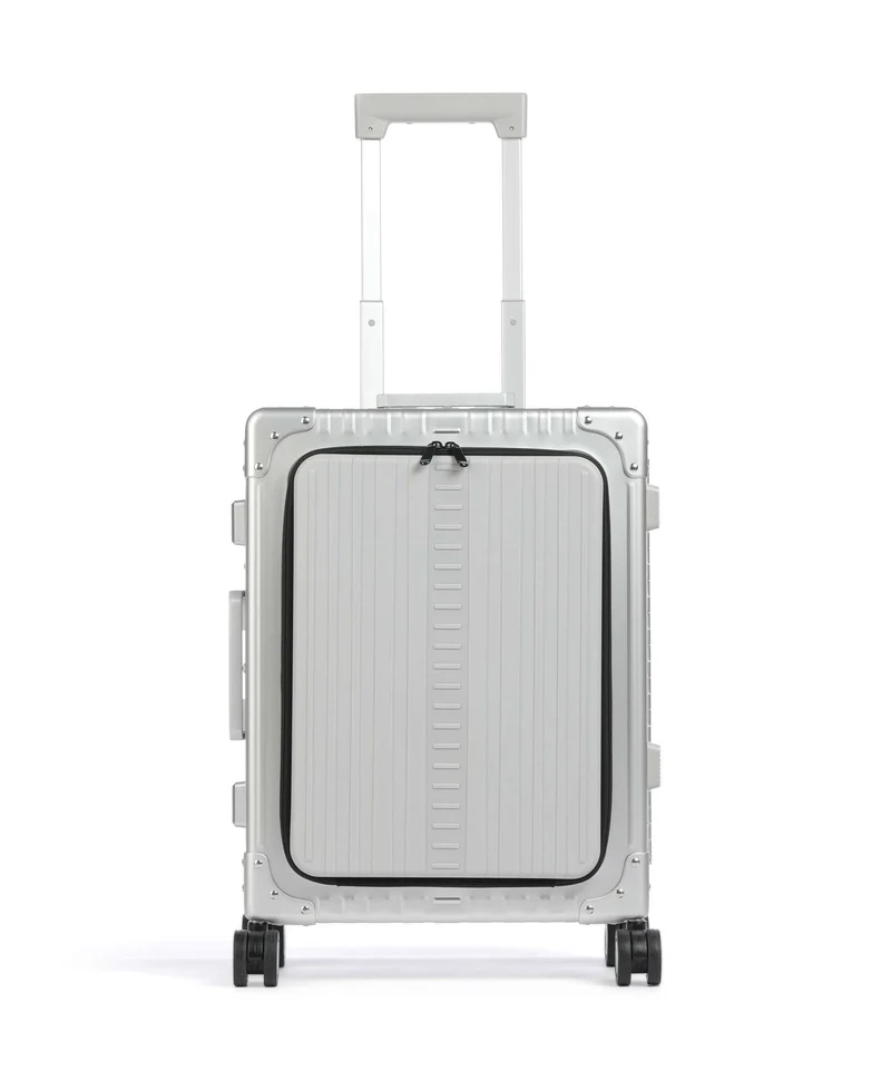 Aleon Classic 21 Domestic front flap 4-Rollen Trolley platinum