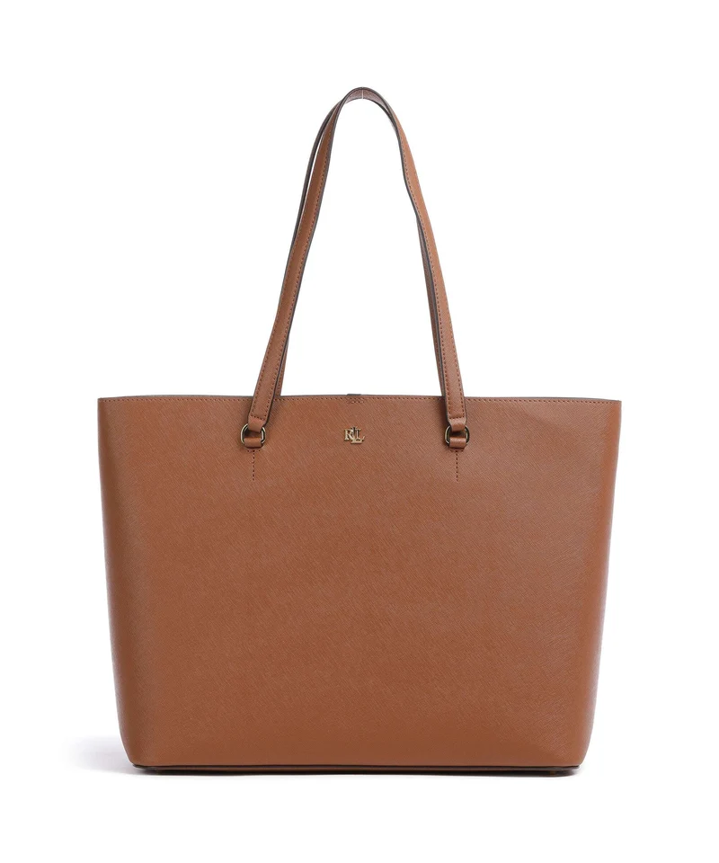 Lauren Ralph Lauren Karly Large Shopper lauren tan