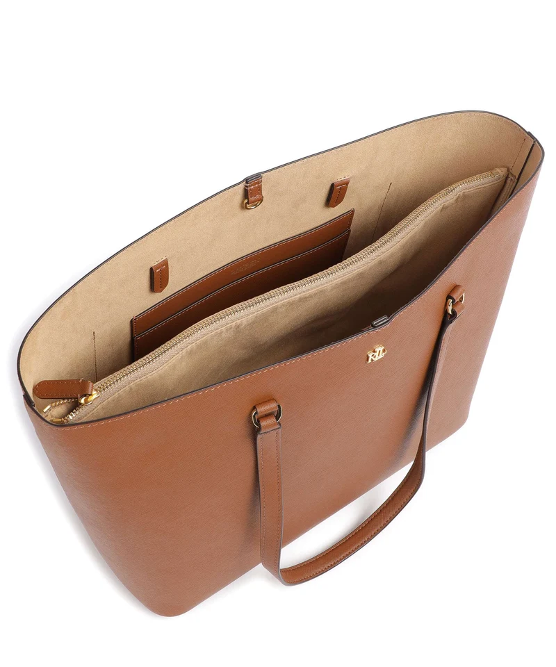 Lauren Ralph Lauren Karly Large Shopper lauren tan