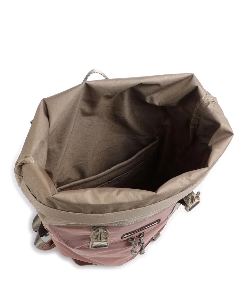 Doughnut Jungle Christopher Small Rolltop Rucksack chestnut