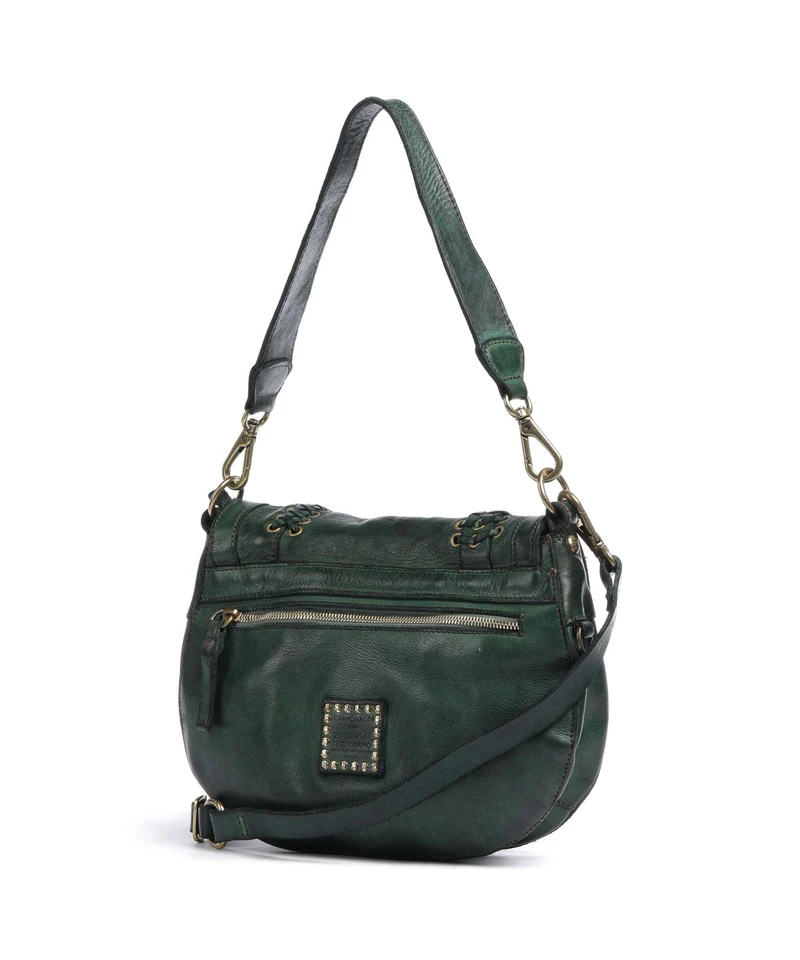 Campomaggi Schultertasche green bottle