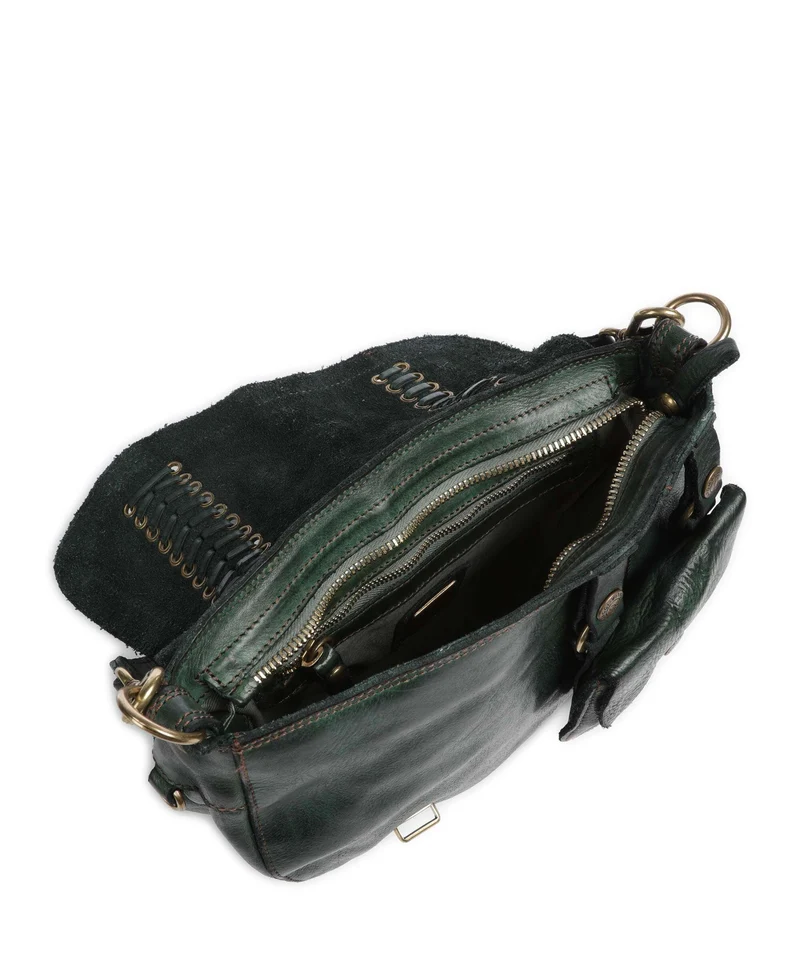 Campomaggi Schultertasche green bottle