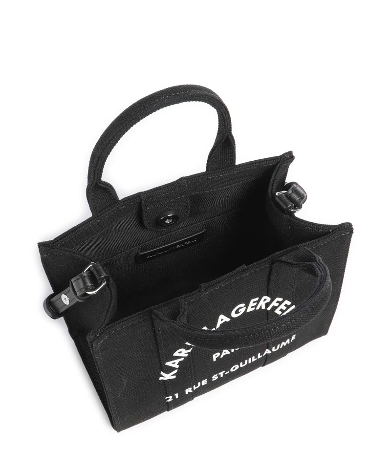 Karl Lagerfeld K/Rue St Guillaume Mini Umhängetasche black