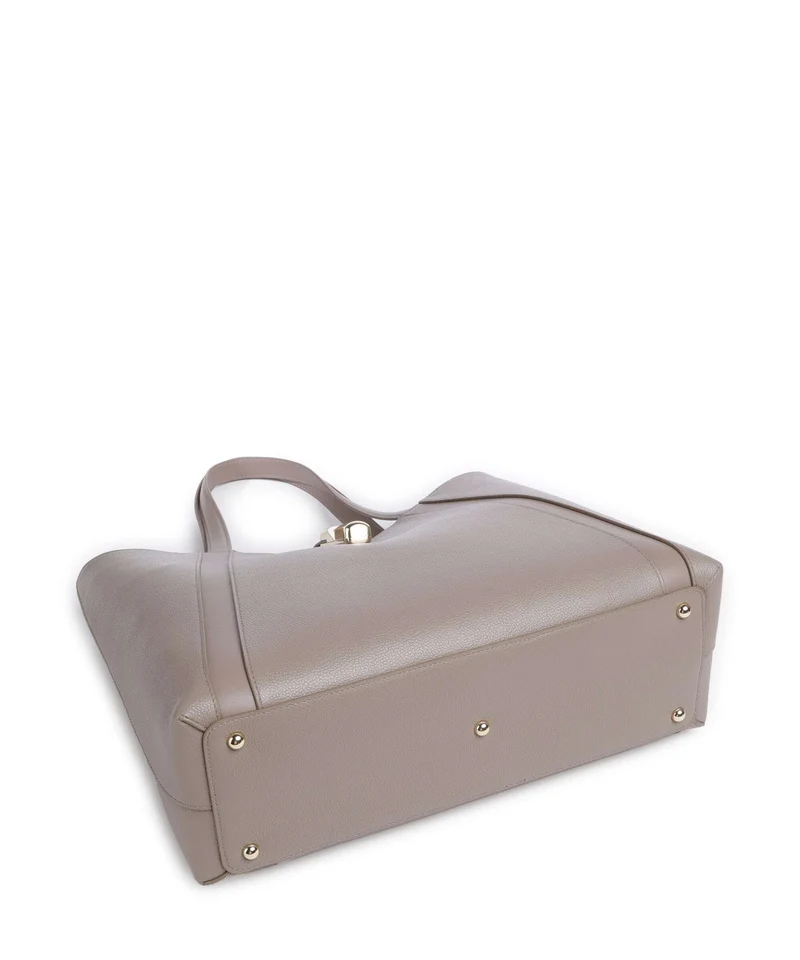 Furla Goccia L Shopper stucco gray/mauve