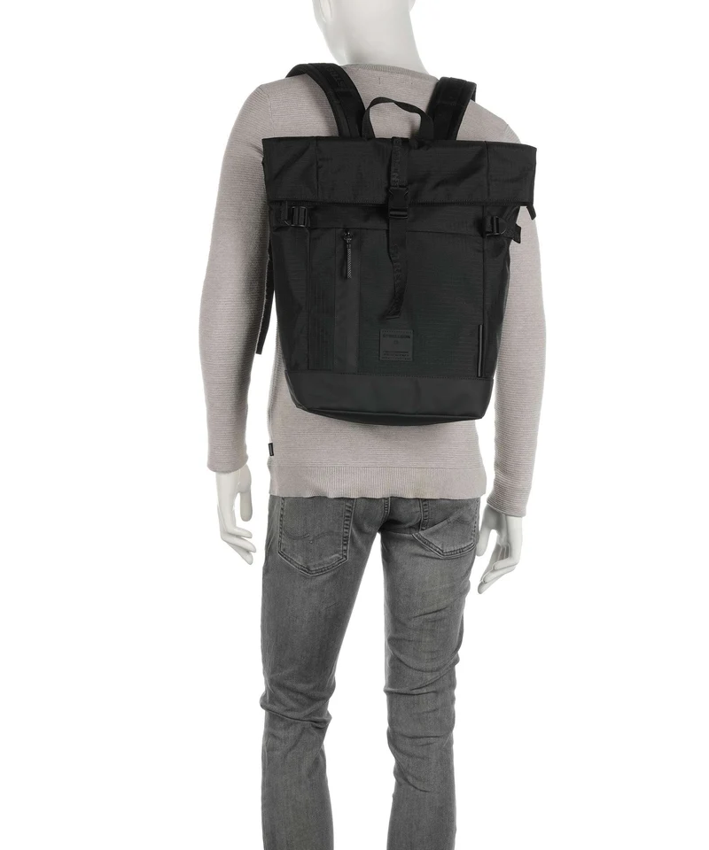 Strellson Northwood Rs Rolltop Rucksack black