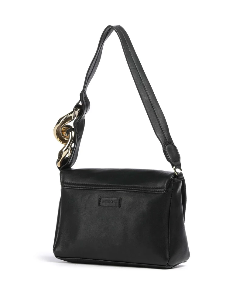 Depeche Gold Gallery Schultertasche black