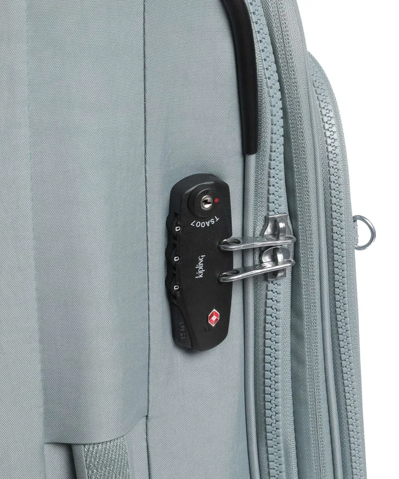 Kipling Basic New Youri M 4-Rollen Trolley relaxed grey