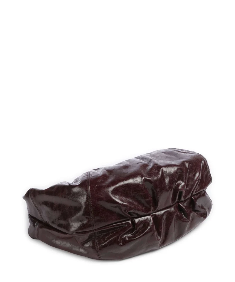 Les Visionnaires Greta Icon Crinkle Beuteltasche bordeaux red