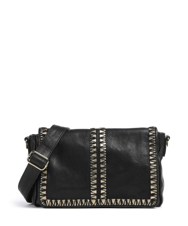 Depeche Golden Magic Umhängetasche black