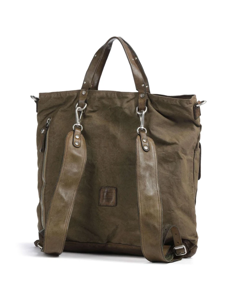Campomaggi Rucksack-Tasche verde militare