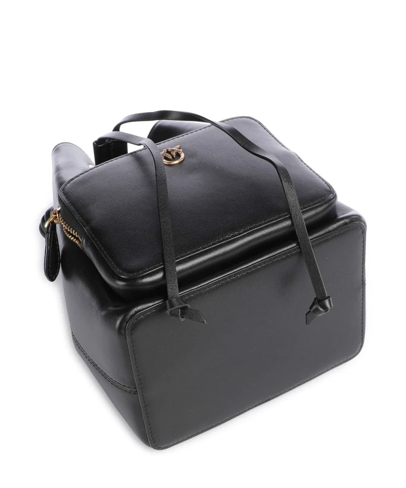 Pinko Cargo Bucket Handtasche nero/antique gold