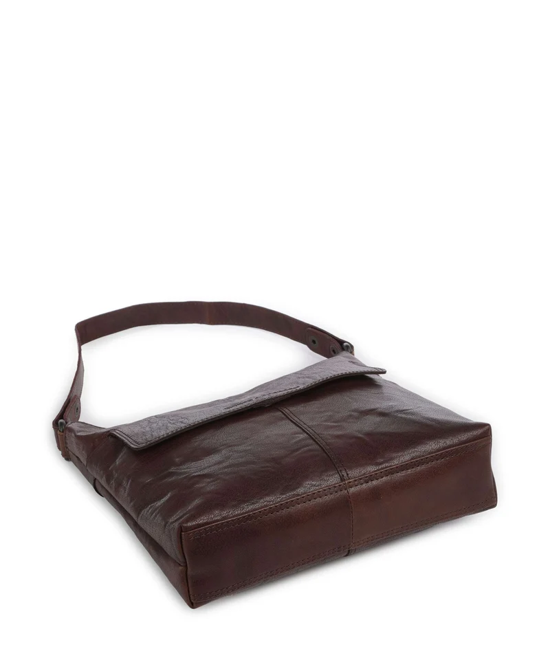 Spikes & Sparrow Bronco Sherrill Beuteltasche dunkelbraun