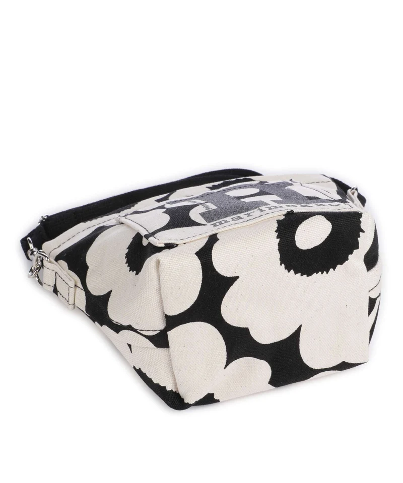 Marimekko Mono Unikko Mini Umhängetasche cotton/black