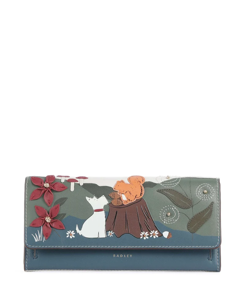Radley London Autumn Leaves Geldbörse snow