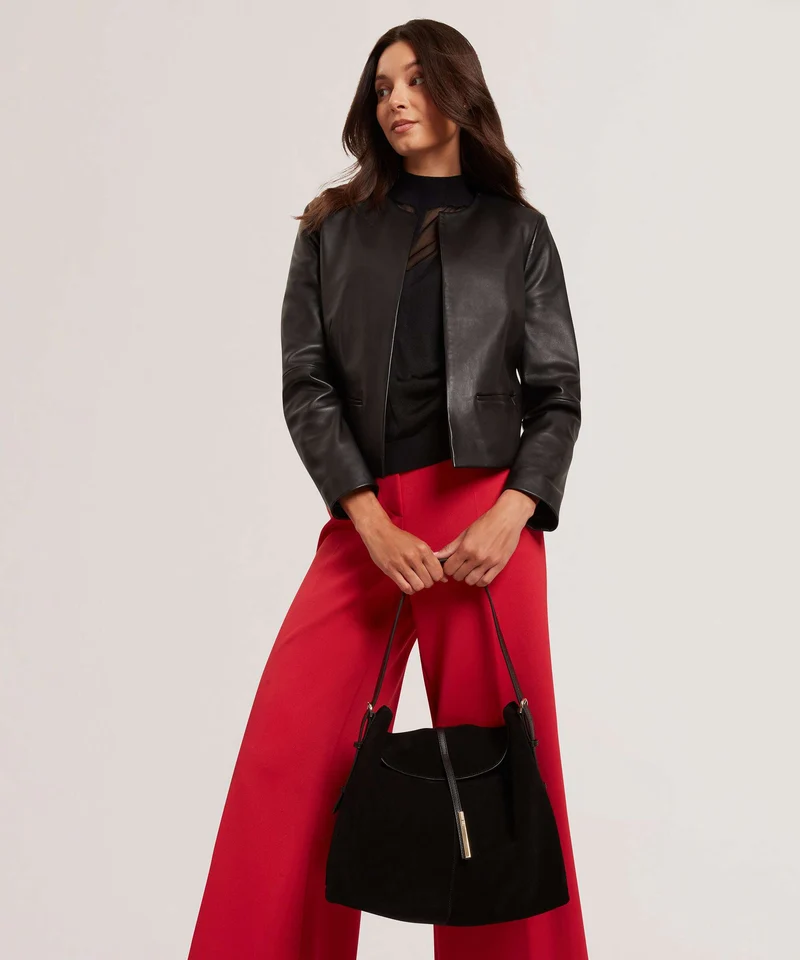Ted Baker Slloane Beuteltasche black