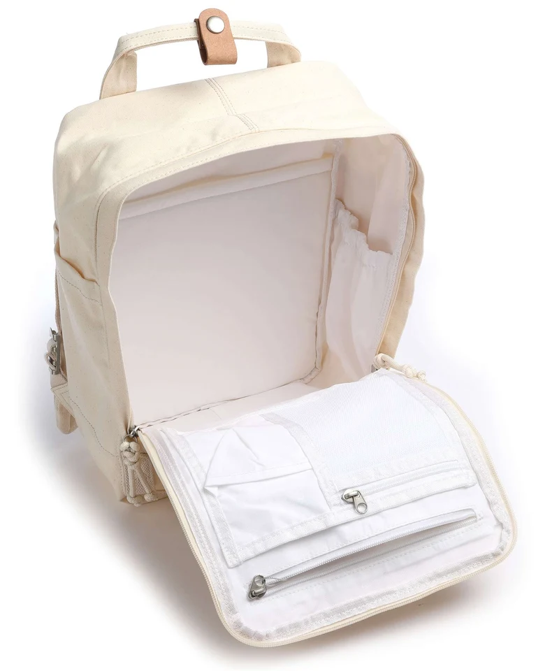 Doughnut Organic Cotton Macaroon Rucksack beige