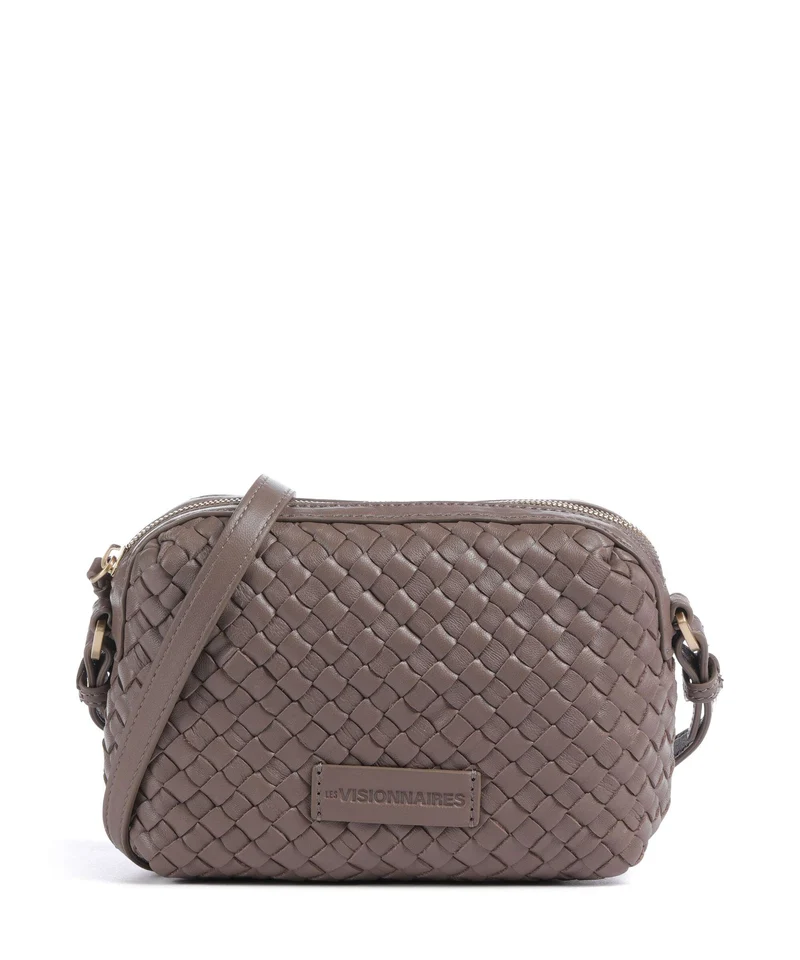 Les Visionnaires Lynn Weave Silky Umhängetasche taupe brown