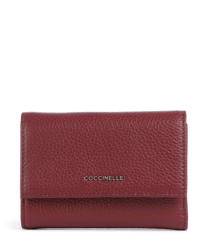 Coccinelle Metallic Soft Geldbörse ribes