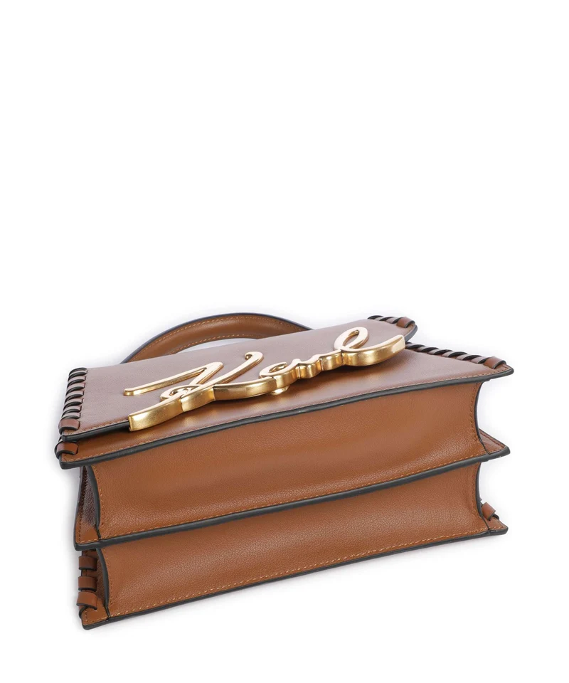 Karl Lagerfeld K/Signature 2.0 Handtasche dark tan