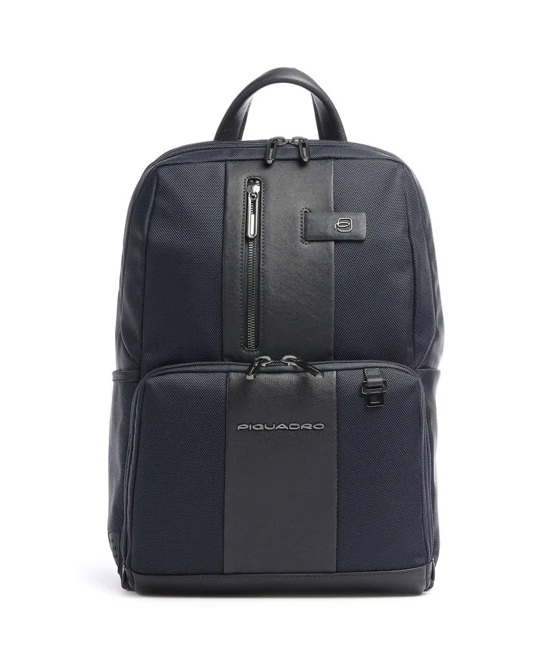 Piquadro Brief 2 Laptop-Rucksack blue
