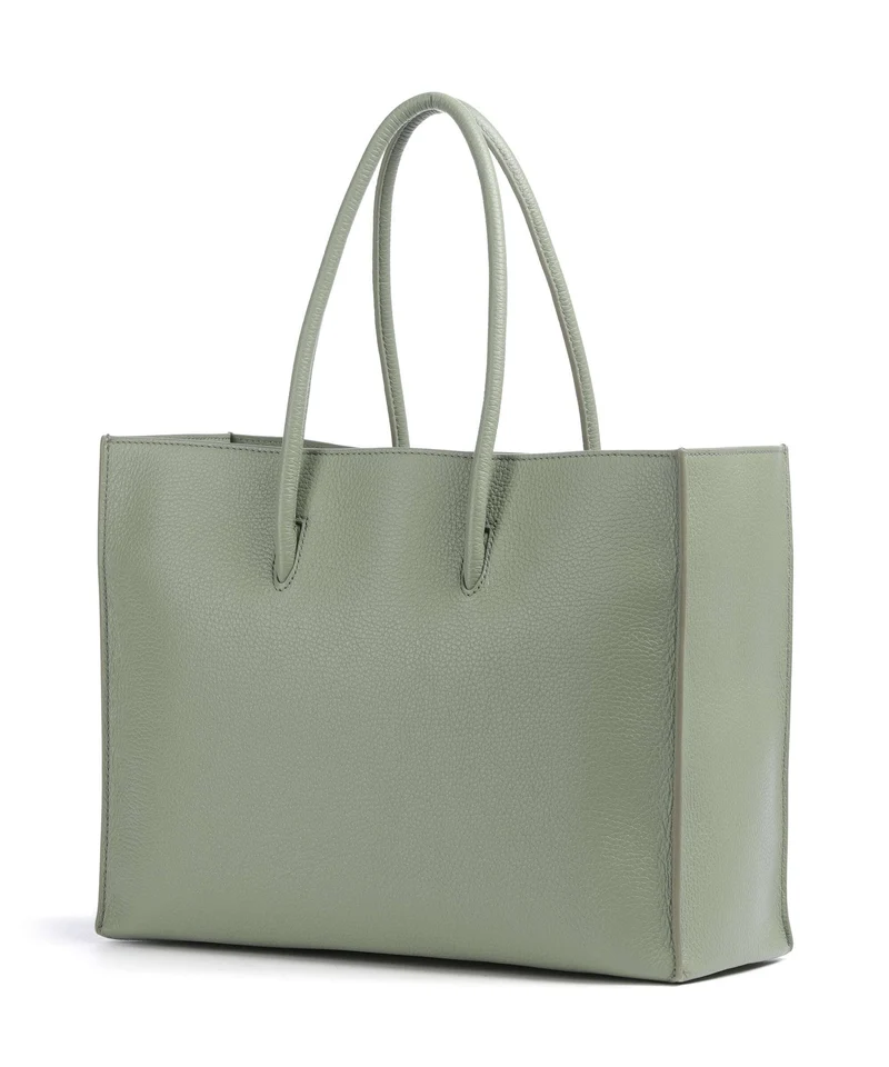 Coccinelle Myrtha Maxi Logo Shopper greenery