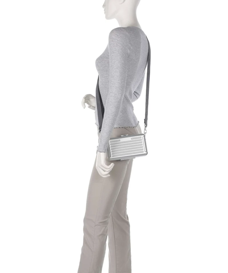 Travelite Next Umhängetasche silber
