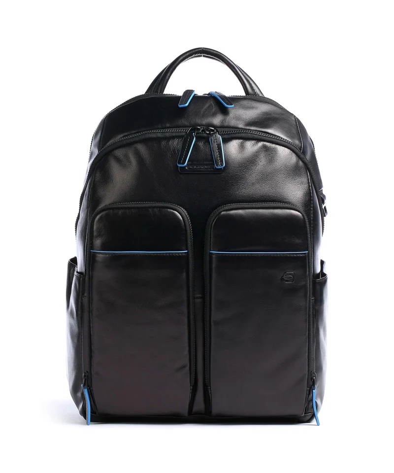 Piquadro Blue Square Revamp Laptop-Rucksack black