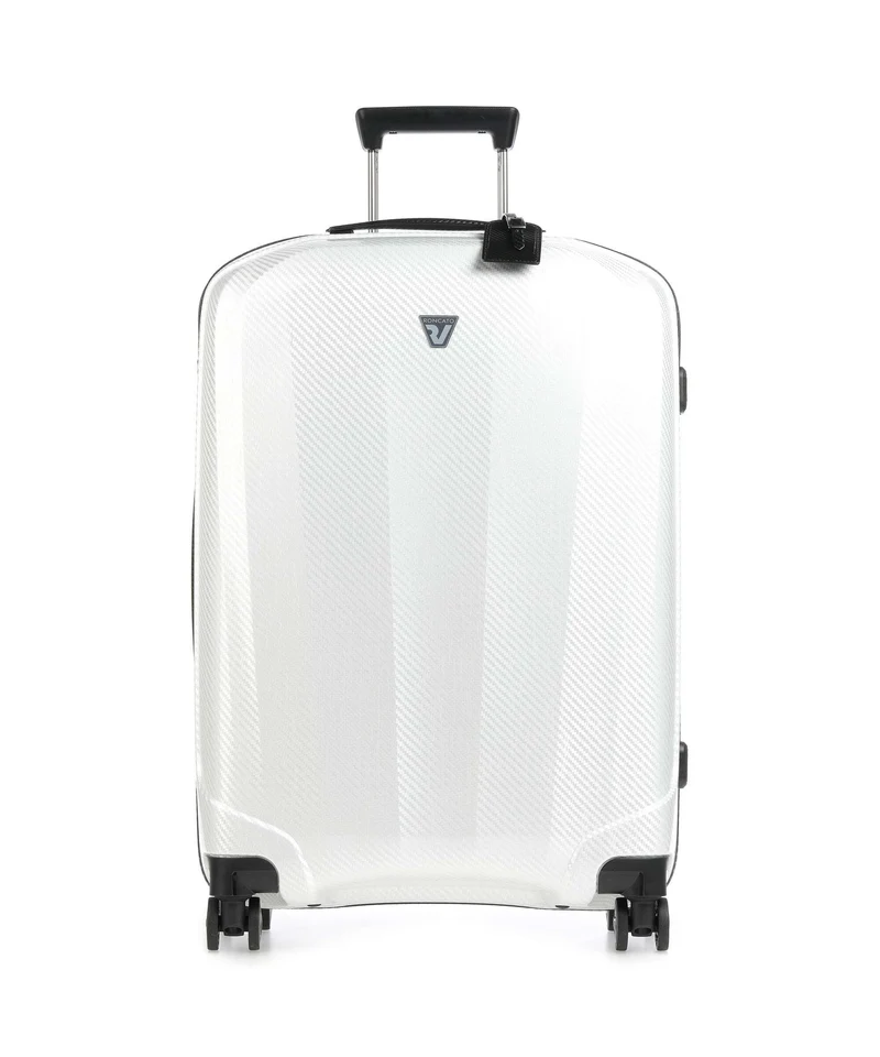 Roncato We Are Glam 4-Rollen Trolley bianco/nero