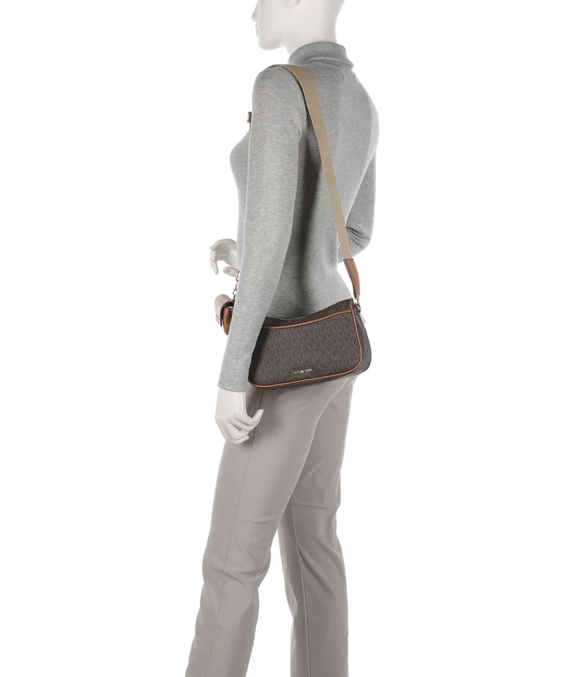 Michael Kors Jet Set Umhängetasche brown/acorn