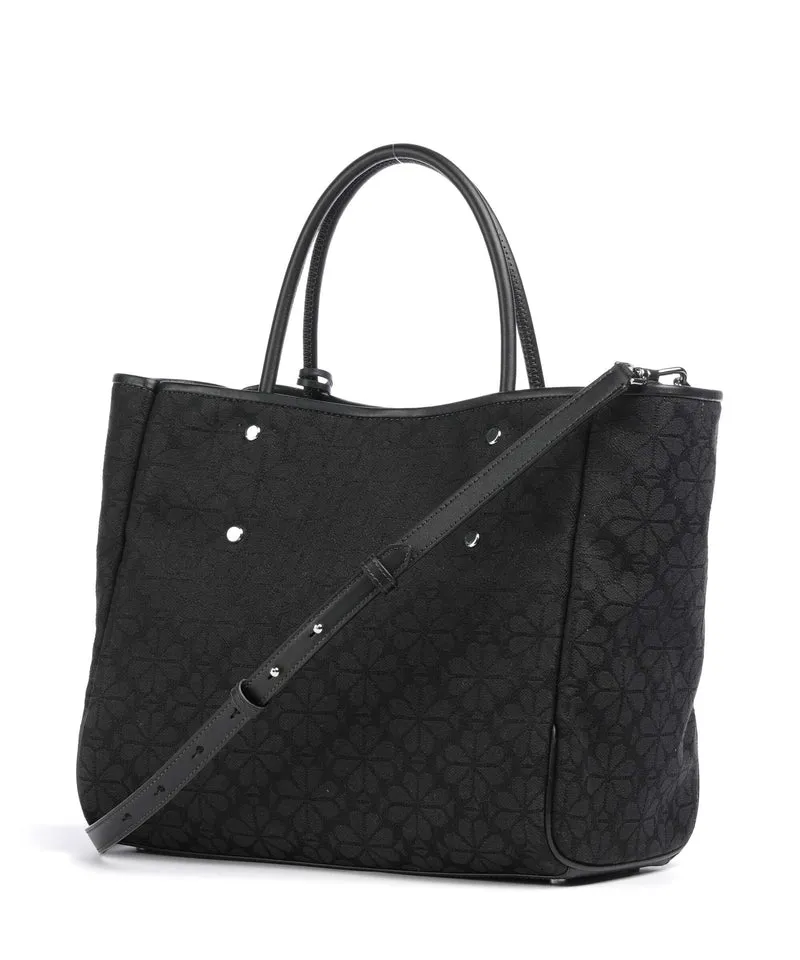 Kate Spade New York Spade Flower Jacquard Handtasche black/multicolour