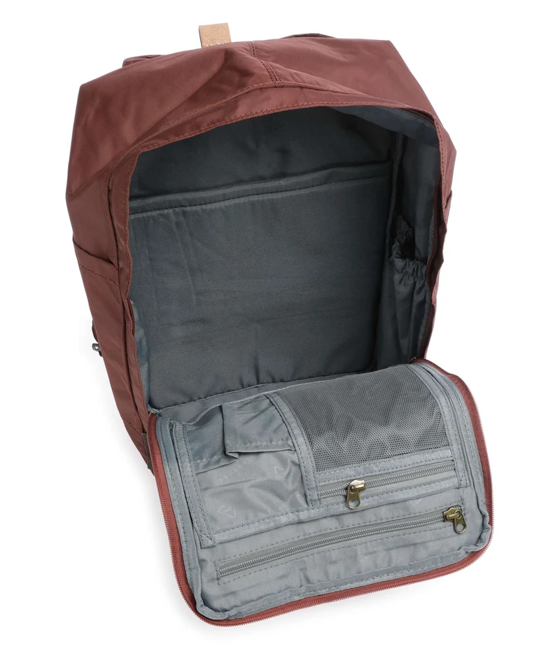 Doughnut Jungle Macaroon Rucksack maroon/khaki