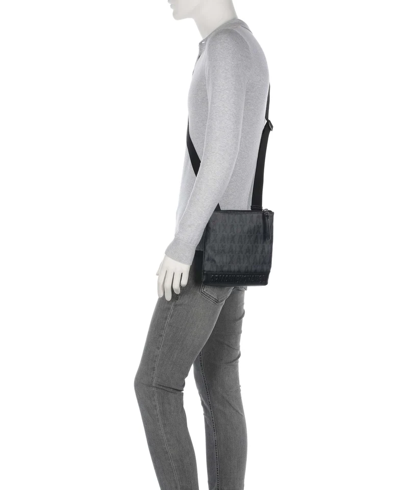 Armani Exchange Umhängetasche asphalt black