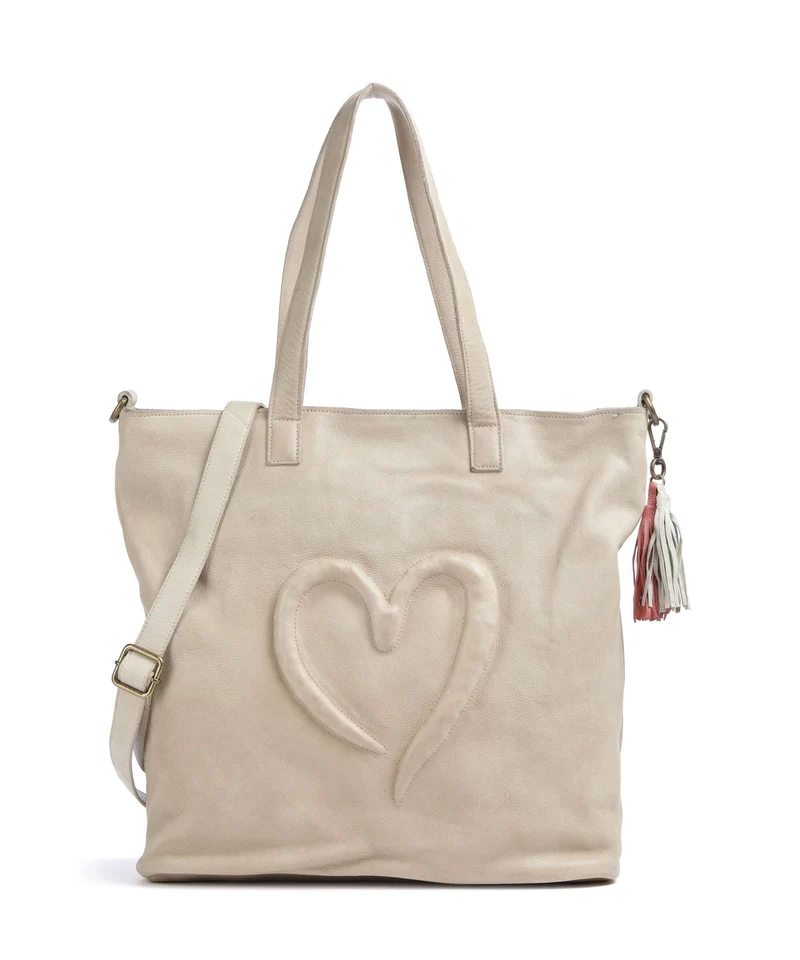 Taschendieb Wien Herzweg 1 Shopper beige sand