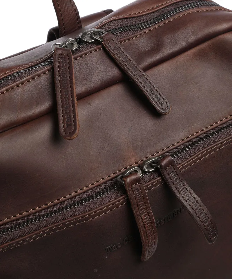 The Chesterfield Brand Wax Pull Up Cow Jasper Rucksack brown